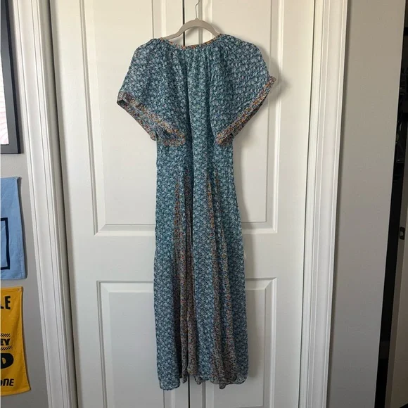 Maeve Blue Floral Maxi Dress - Picture 4 of 4